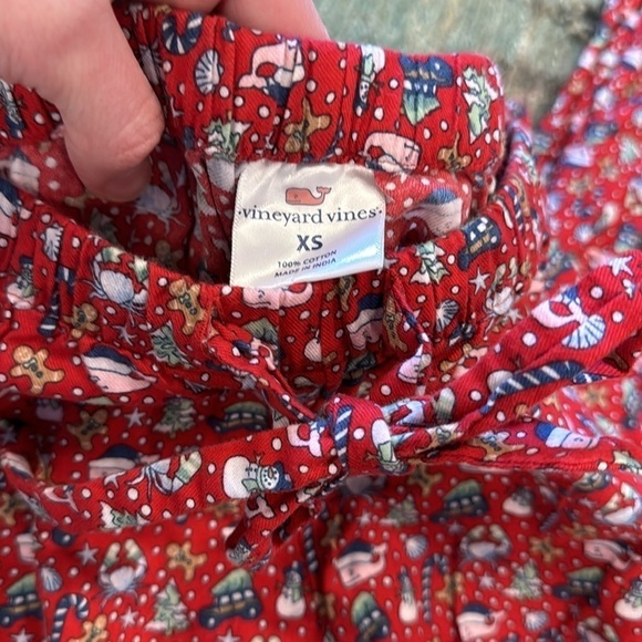 Vineyard vines Christmas lounge pants size XS - Picture 5 of 6